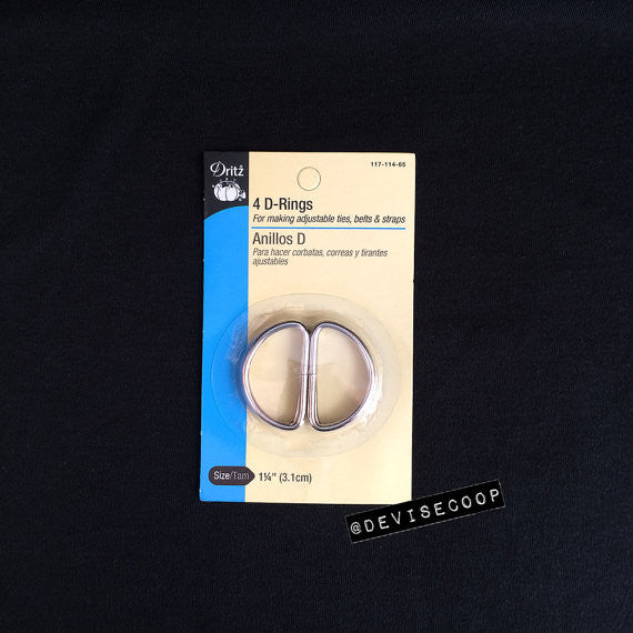 D Rings 1 1/4"