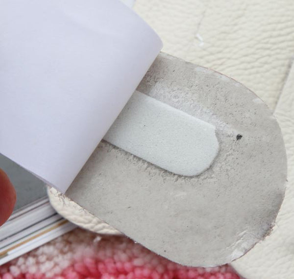 Back Of Heel Leather Cushion Adhesive Shoe Insole